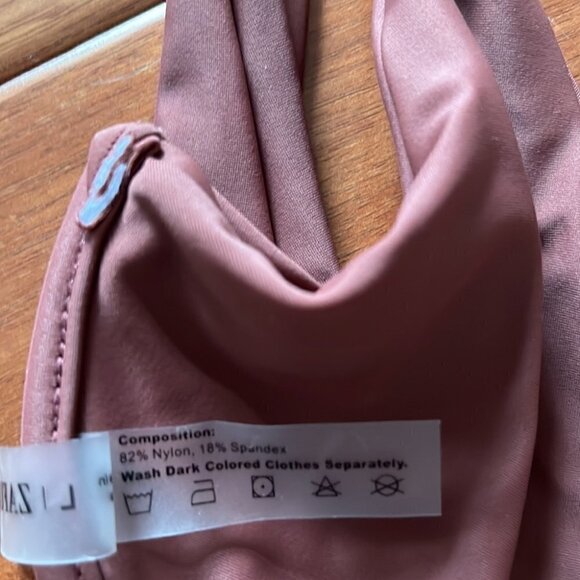 Zaful rose coloured bikini size 8 US - Picture 7 of 7